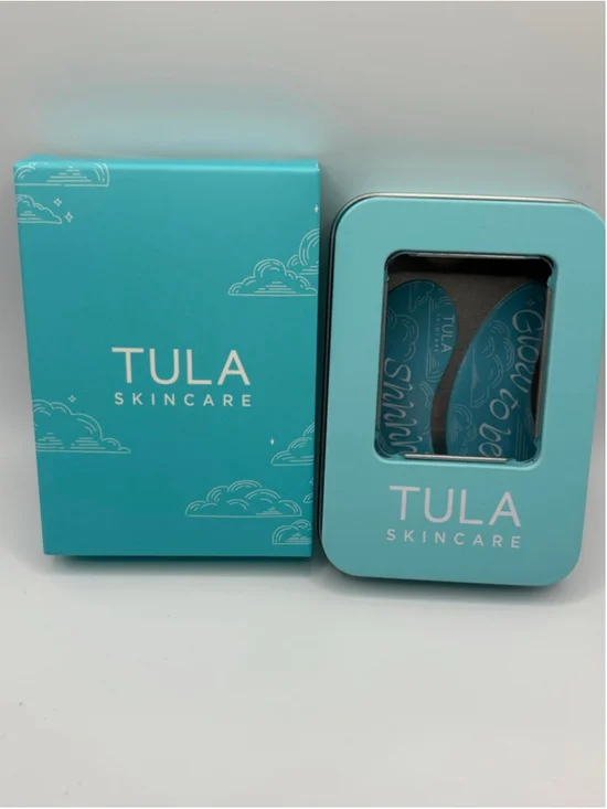 TULA Skincare Reusable Eye Patches Glow & Get It Silicone Under Eye Mask Set - Picture 2 of 4